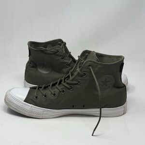 Converse Chuck Taylor All Star High Cordura Sneakers Mens 11.5 Army Green Shoes